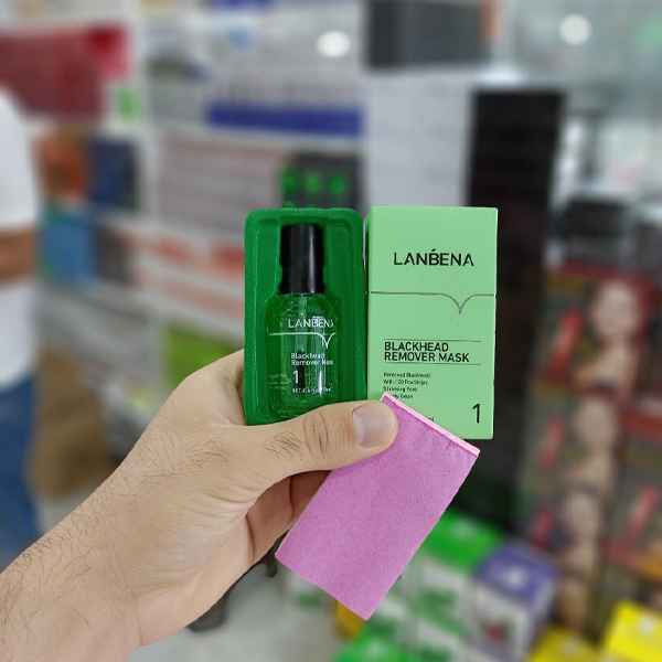 چسب بینی جوش های سر سیاه لانبنا