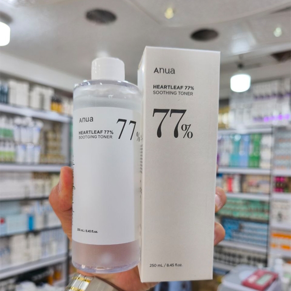 تونر تسکین دهنده آنوا Anua مدل Heartleaf 77% 250 میل