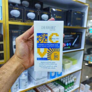 لوسیون ضد آفتاب ویتامین سی و هیالورونیک اسید دکتر راشل SPF90