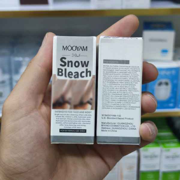کرم سفید کننده بدن و بیکینی Snow Bleach