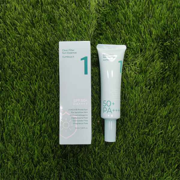 اسنس ضد آفتاب شماره 1 نامبوزین Numbuzin مدل clear filter تسکین دهنده و روشن کننده