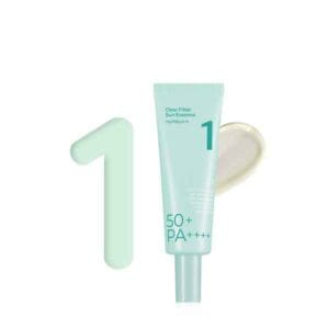 اسنس ضد آفتاب شماره 1 نامبوزین Numbuzin مدل clear filter تسکین دهنده و روشن کننده